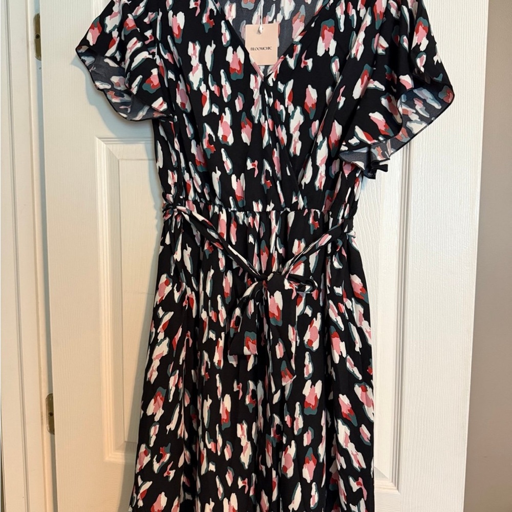 Bloom Chic midi dress